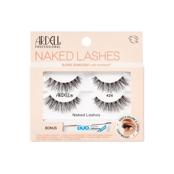 Ardell - Naked Lashes 424 - & Duo Eyelash adhesive