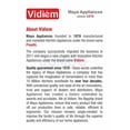 thumbnail image 2 of Vidiem Eva Citron 550W Stainless Steel Electric Coffee Grinder, 2 of 8