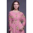 thumbnail image 5 of Bimba Robe Maxi Longue à Volants Bohème Renaissance en Coton à Smocks pour Femme - Xxx-Grand, 5 of 5
