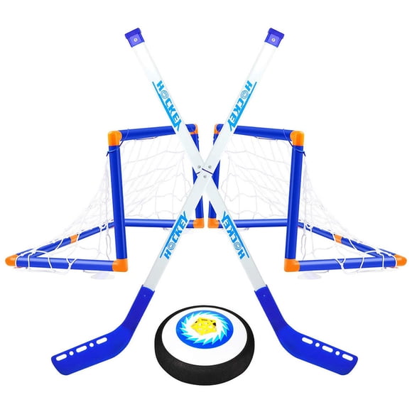 Home Kids Field Hockey Students Ice Hockey Indoor Sports Hockey Goal Set Electric Field Hockey Kit Easy Assemble Kids Ice Hockey Training Toy