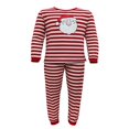 thumbnail image 3 of MesaSe Matching Family Christmas Parent-child Pajamas Suits  Santa Stripes Tops+Pants Set, 3 of 6