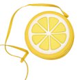 thumbnail image 1 of Ruiboury Sac Bandoulière Jaune Rond Orange Forme Chaîne Sac Rond Orange Sac d'Épaule Sac à Main, 1 of 1