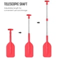 thumbnail image 3 of Telescopic Paddle Portable Collapsible Adjustable Boat Paddle Black, 3 of 7