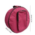 thumbnail image 4 of Baohd Drum Storage Organizer with Shoulder Strap Outside Pockets Case Holder Cloth Professional Small Backpack Instrument Accessories Red, 4 of 6