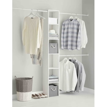 Mainstays Unité de Rangement de Placard, Blanc