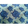 thumbnail image 4 of oneOone Cotton Silk Medium Blue Fabric Nautical Craft Projects Decor Fabric Printed By The Yard 42 Inch Wide, 4 of 4