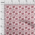 thumbnail image 1 of oneOone Polyester Spandex Blush Pink Fabric Florals Craft Projects Decor Fabric Printed By The Yard 56 Inch WidePX4, 1 of 4