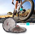 thumbnail image 2 of TOPINCN Pignon de Roue Libre Cassette 10 Vitesses 11-50T Pièce de Rechange pour Vélo de Montagne, Remplacement de Roue Libre, Vélo 10 Vitesses, 2 of 8