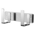 thumbnail image 2 of Wall Mounted Pan Cover Rack Detachable Stainless Steel Double Hook Pot Cover Holder Free Punch Storage Cutting Board Rack Kitchen Organizer Shelf, 2 of 9