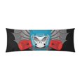 thumbnail image 1 of YUSDECOR Skull And Boxing Sports Body Pillow Pillowcase Pillow Protector Cushion Cover 20x60 Inch, 1 of 2