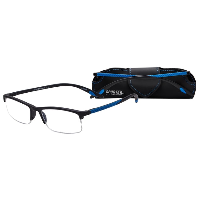 Select-A-Vision Lunettes de Lecture pour Homme Sportex Ar4150 Bleues, 29 mm