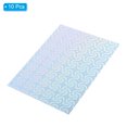thumbnail image 3 of Unique Bargains A4 Holographic Cardstock, 10 Pack Metallic Iridescent Mirror Paper Sticker Foil Board, Style 2, 3 of 6