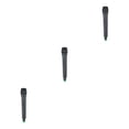 thumbnail image 3 of QualitChoice Microphone Artificiel Portatif à Main pour Enfants, Diffusion en Direct, Scène, Performance, Simulation Portable, Faux Micro, Accessoires, Jouet, Festival, Grand Tube, Noir, Ensemble de 3, 3 of 6