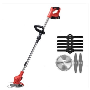 Tondeuse électrique pliante compacte sans fil avec poignée extensible, têtes de trempage multiples, serrure de sécurité pour enfants, batterie rechargeable, y compris les lames et chargeur, 110V US Bouchon rouge