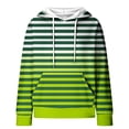 thumbnail image 4 of Yuyuzo Hoodies for Women Long Sleeve Casual Pullover Color Block Drawstring Sweatshirt with Pockets, 4 of 5