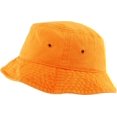 thumbnail image 3 of ORUYROP Unisex Washed Cotton Bucket Hat Summer Outdoor Cap, 3 of 6