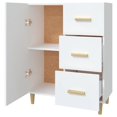 thumbnail image 5 of vidaXL Sideboard White 69.5x34x90 cm Engineered Wood, 5 of 5