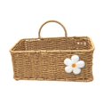 thumbnail image 3 of GROWTH TANK Woven Wall Hanging Basket Imitation Rattan for Ginger Garlic and Toys Vegetables Rectangle, 3 of 9