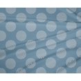 thumbnail image 4 of oneOone Polyester Lycra Fabric Stripe & Dots Printed Craft Fabric BTY 56 Inch Wide, 4 of 4