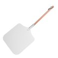 thumbnail image 1 of Aluminum Metal Pizza Peel Pizza Paddle, Homemade Pizza ,Easy Storage, 14 inch Length 93cm, 1 of 9