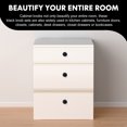 thumbnail image 4 of 20 Sets Modern Style Cupboard Wardrobe Door Knobs Brushed Drawer Pull Handles, 4 of 9