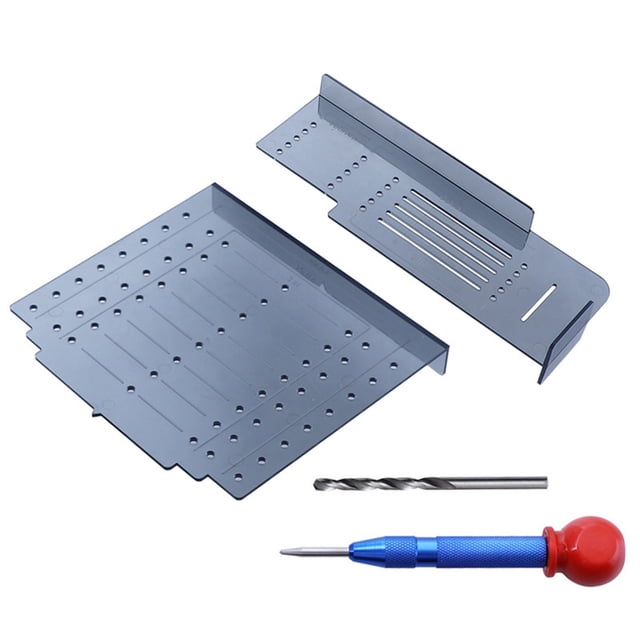 Vaidha Handle Punch Locator Closet Door Drawer Handle Hole Marker Ruler Woodworking Furniture Installation