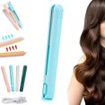 thumbnail image 1 of Ceramic Mini Hair Curler, Dual Glam Mini Dual Purpose Curling Iron, Dualglam Mini Curling Iron, for Travel Home, 1 of 8