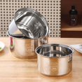 thumbnail image 4 of RRJ Stainless Steel Rice Cooker Inner Pot Replacement, Multifunctional Non-Stick Cooking Pot For Rice Grains Stews Soups, Durable Removable Inner Bowl For Electric Rice Cooker, Universal Fit, 4 of 5