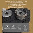 thumbnail image 3 of Camping Cookware, Scratch Resistance Camping Cooking Set  For Hiking, 3 of 8