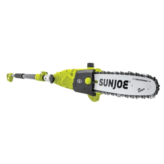 Sun Joe SWJ803E Scie à chaîne électrique multi-angle, 10 pouces, 8,0 A (vert)
