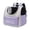 Purple, variant on Pvdgvd Outdoor Portable Pet Backpack Breathable Large Capacity Pet Backpack Prime Day Deals Today Clearance 2024 Back To School Supplies Gray