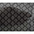 thumbnail image 4 of oneOone Viscose Chiffon Fabric Dot & Floral Block Printed Fabric 1 Yard 42 Inch Wide, 4 of 4