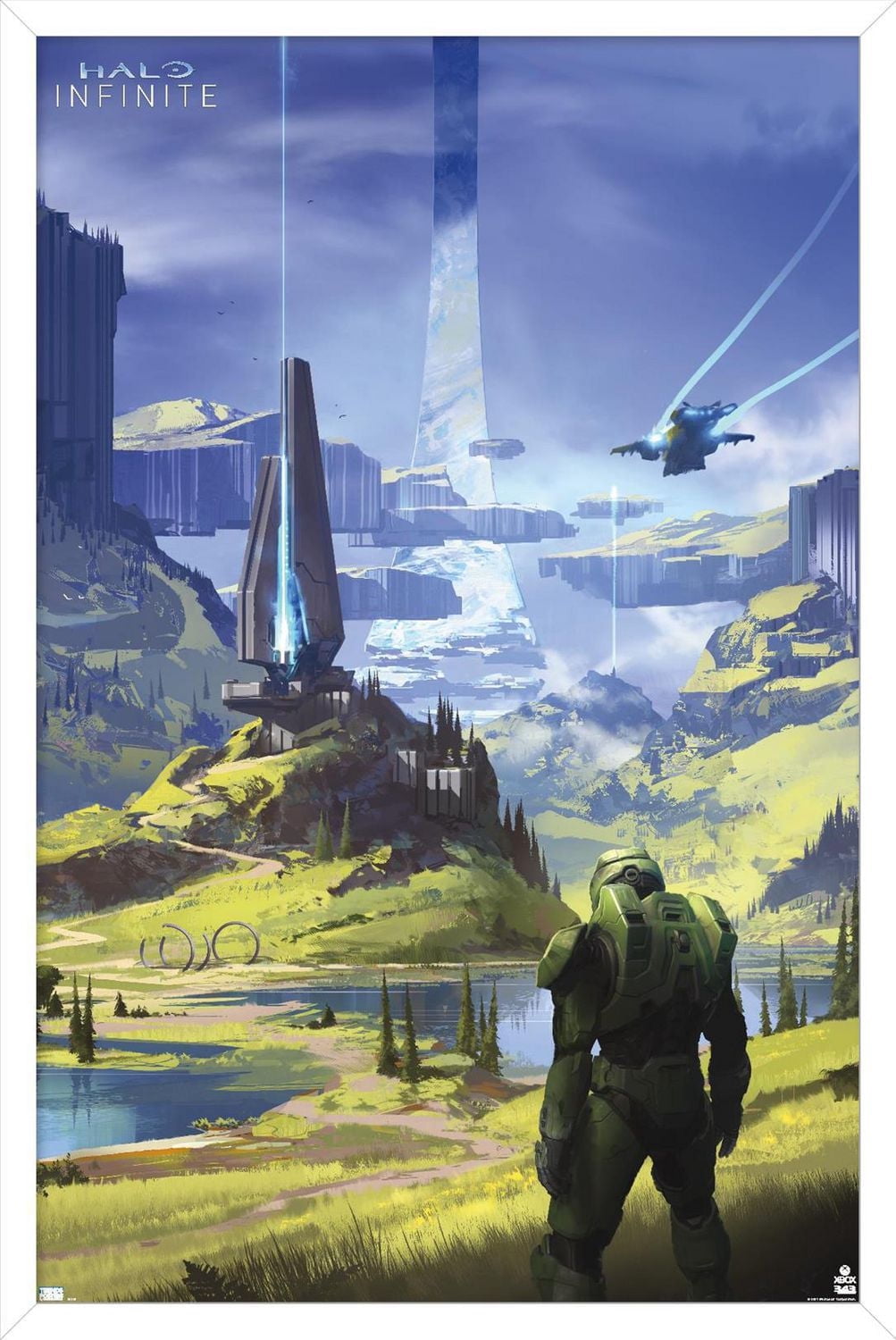 Halo Infinite - Master Chief Valley Wall Poster