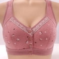 thumbnail image 2 of Timegard Bras for Women Plus Size Front Closure Wirefree Full-Coverage Comfortable Seniors Bralettes, 2 of 7