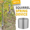 thumbnail image 4 of Kyoffiie Metal Squirrel-Proof Spring Device Squirrel Barrier Spring Type Coil for Outdoor Bird Feeder Poles Accessories, 4 of 7