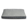 thumbnail image 1 of Vibrant Life Deluxe Gusset Pet Bed, Black Ikat, 1 of 6