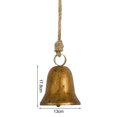 thumbnail image 3 of PEONAVET Decorate Decorate Christmas Rope Trumpet Shabby Style Metal Hanging Giant Cow Decoration, 3 of 8