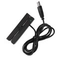 thumbnail image 1 of MSR90 Lecteur de Cartes à 3 Pistes Lecteur de Cartes de Crédit USB Lecteur de Cartes de Crédit Bidirectionnel HiCo LoCo à Rayures pour Systèmes d'Entrée de Porte de POS Bancaire, 1 of 8