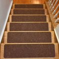 thumbnail image 2 of RugStyles Online Marches de Tapis Marron Ensemble de 15 (8 Po x 30 Po), 2 of 10