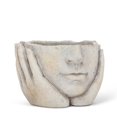 thumbnail image 2 of Face In Hands Planter, 2 of 3