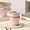 Rose_base918, variante sur Tasse à Café en Acier Inoxydable avec Couvercle Étanche et Isolation sous Vide, Petite Tasse Portable pour Boissons pour le Bureau et l'Usage Quotidien