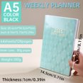 thumbnail image 1 of TopLLC Diary NoteBook 2025 Schedule Notepad Inside Page A5 Efficiency Manual Planning Notebooks a notebook, 1 of 3