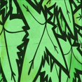 thumbnail image 1 of Ahgly Tapis d'Intérieur Lavable en Machine Carré Vert Émeraude Profond, 6 Pieds Carré, 1 of 7