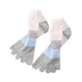 thumbnail image 2 of Chaussettes à Bout en Coton pour Hommes, 5, Gris Respirant, 2 of 6