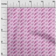 thumbnail image 2 of oneOone Tissu Jersey Coton Fuchsia Rose, Impression par Yard 58 Pouces de Large, 2 of 4