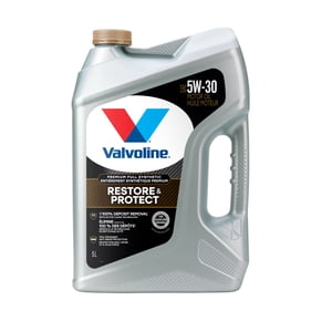 Valvoline Restore & Protect Premium Full Synthetic 5W30 Motor Oil, 5L