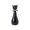 Black, variant on LFKERWMG My Items Ceramic Cat for Memorial Jar with Bow Tie Decorative Keepsake for Feline in Multiple Colors