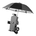 thumbnail image 1 of Vwrxbz Phone Holder with Sunshade 360 Rotation Motorcycle Bike Handlebar Mount One Click Lock Shockproof for Riding, 1 of 8