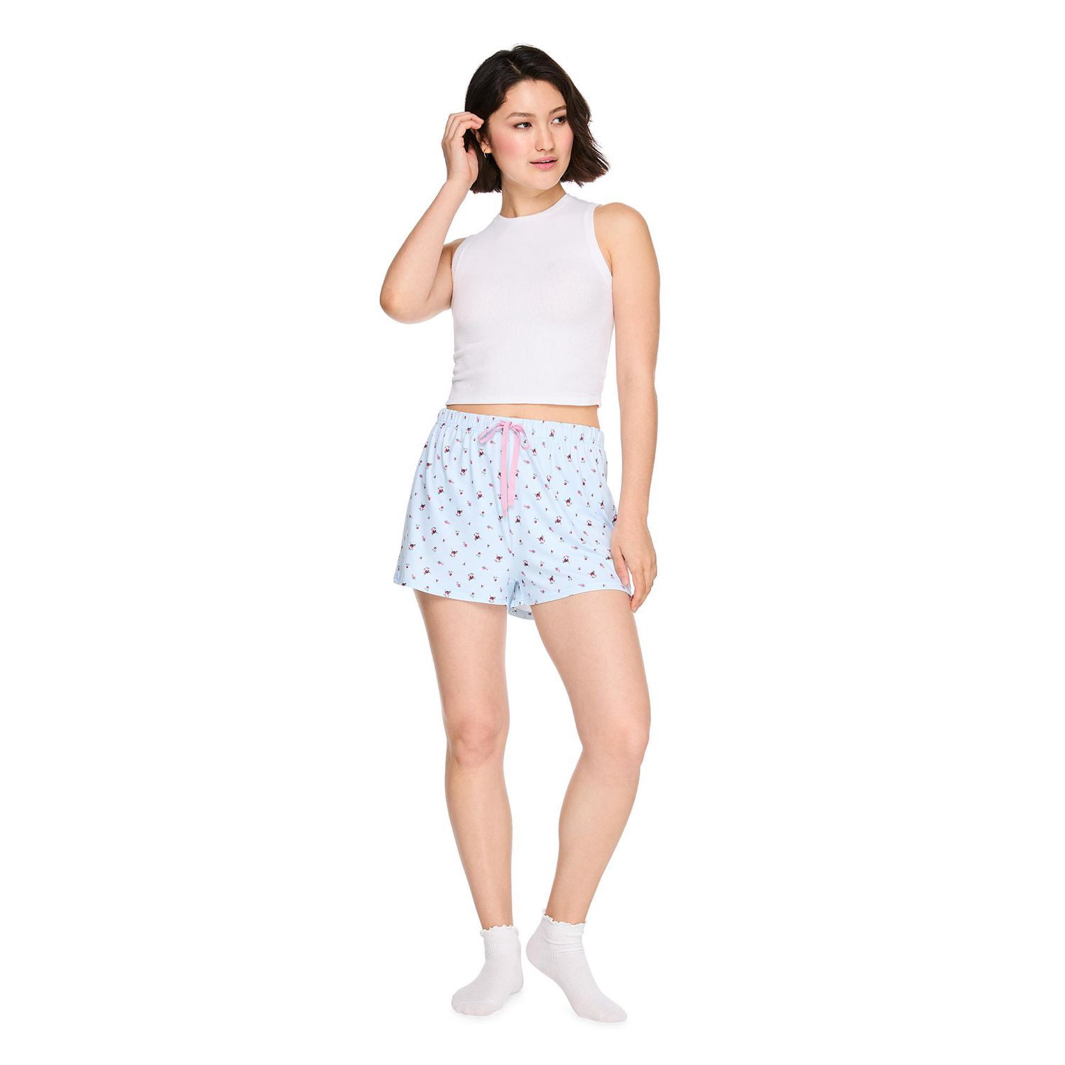 No Boundaries Women's Pajama Short