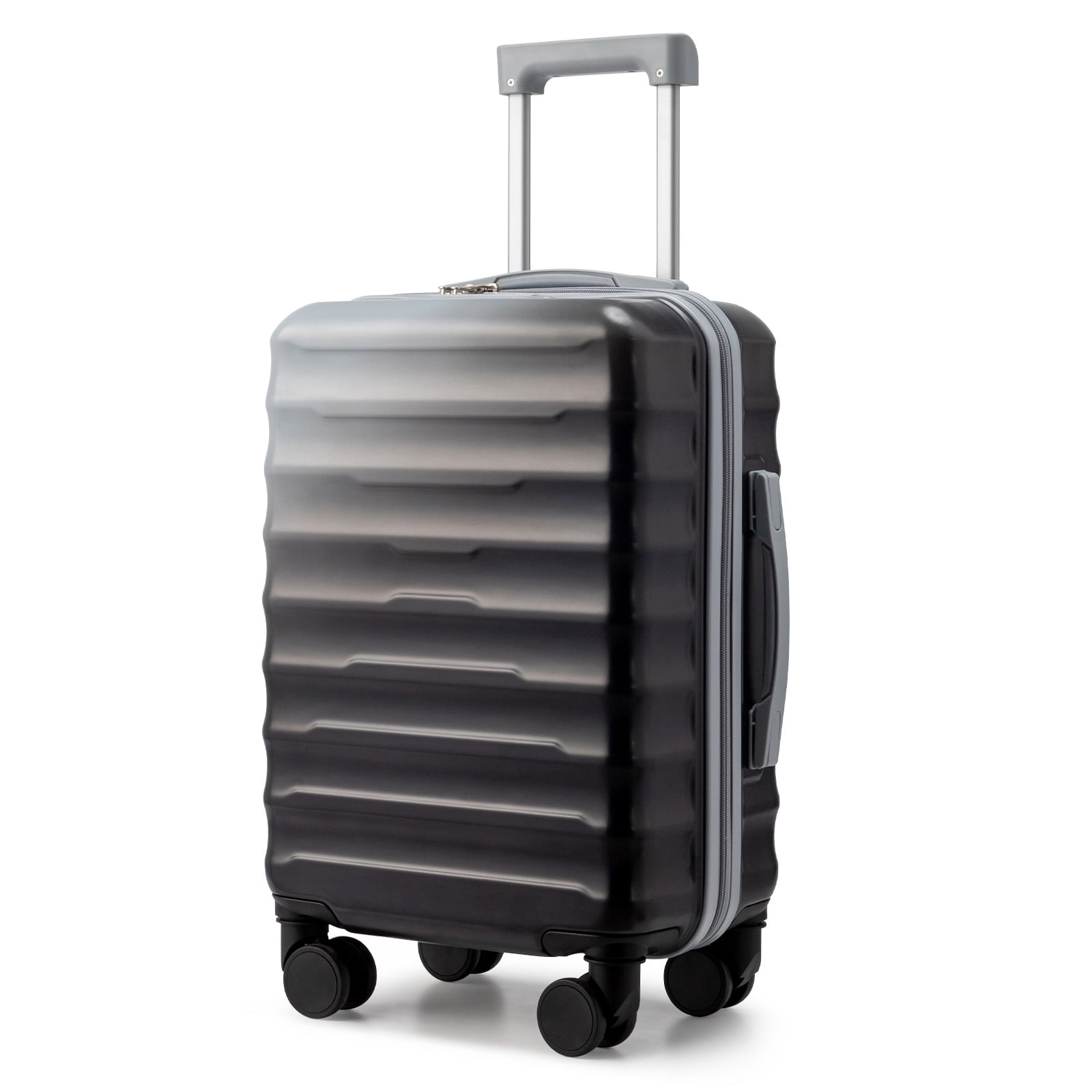 Ktaxon 20” Hardside Spinner Luggage with TSA Lock, Lightweight Durable Suitcase for Travel, Gray